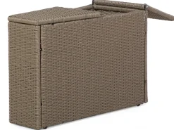 Sale Beliani 9-Istuttava Ulkosohvaryhma Polyrottinki Ruskea Severo