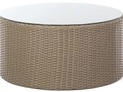 Sale Beliani 9-Istuttava Ulkosohvaryhma Polyrottinki Ruskea Severo