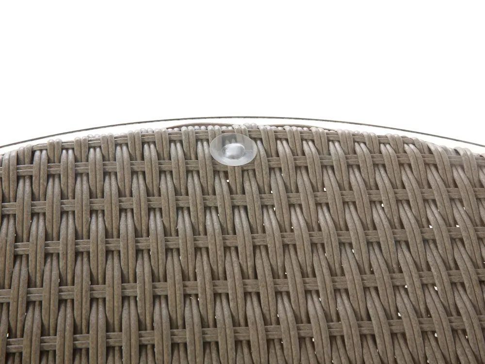 Sale Beliani 9-Istuttava Ulkosohvaryhma Polyrottinki Ruskea Severo