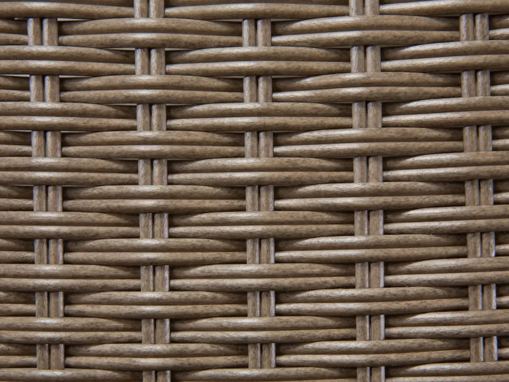 Sale Beliani 9-Istuttava Ulkosohvaryhma Polyrottinki Ruskea Severo