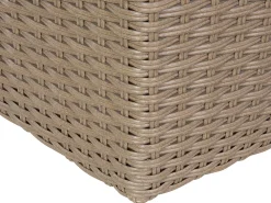 Sale Beliani 9-Istuttava Ulkosohvaryhma Polyrottinki Ruskea Severo