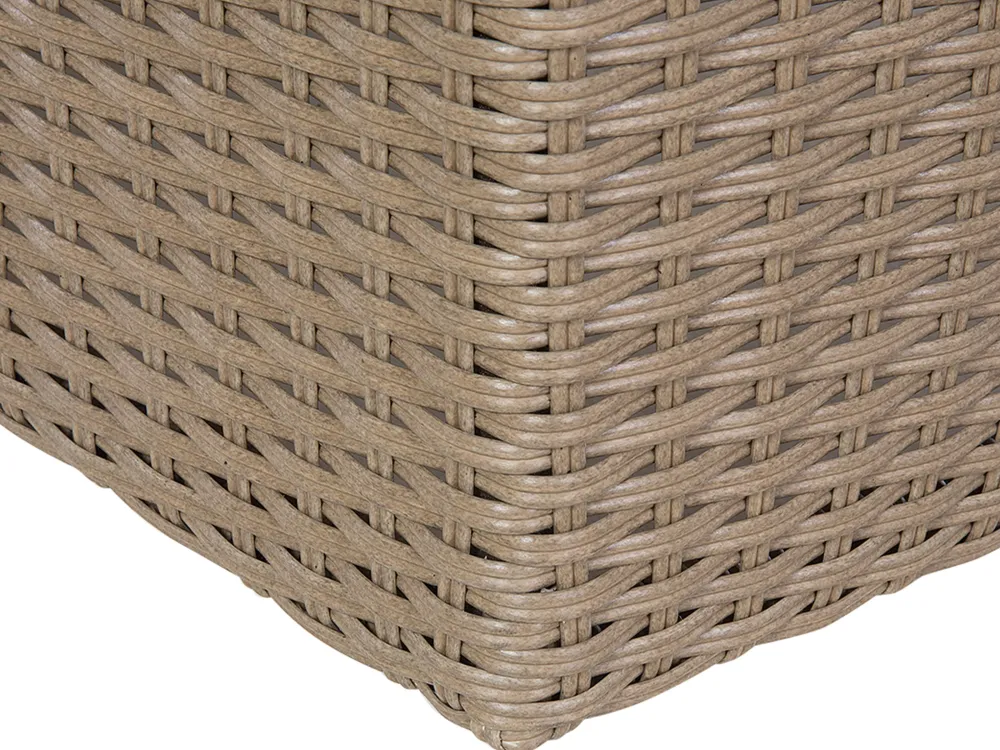 Sale Beliani 9-Istuttava Ulkosohvaryhma Polyrottinki Ruskea Severo