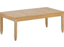 New Beliani 4-Istuttava Ulkosohvaryhma Akasiapuu Oikeak. Valkoinen Cremona