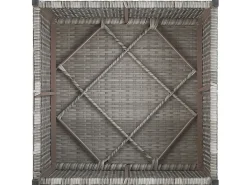 Ulkokalusteet<Beliani 5-Istuttava Ulkosohvaryhma Polyrottinki Oikeak. Harmaa Sabbia