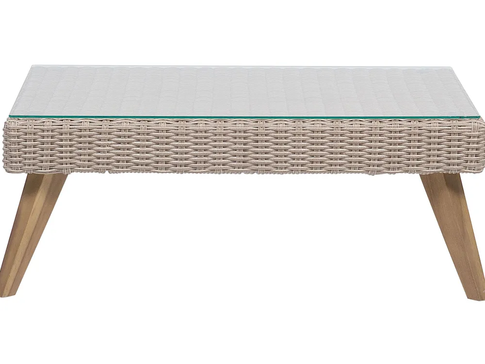 Ulkokalusteet<Beliani 4-Istuttava Ulkosohvaryhma Polyrottinki Harmaa Vittoria