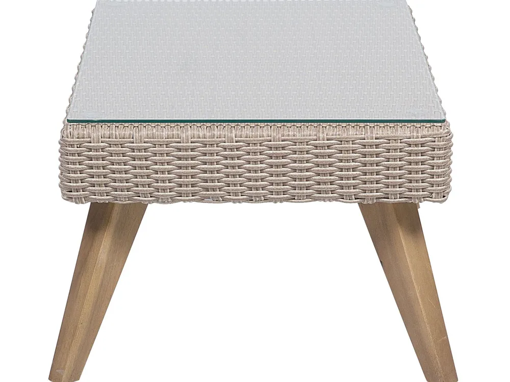 Ulkokalusteet<Beliani 4-Istuttava Ulkosohvaryhma Polyrottinki Harmaa Vittoria