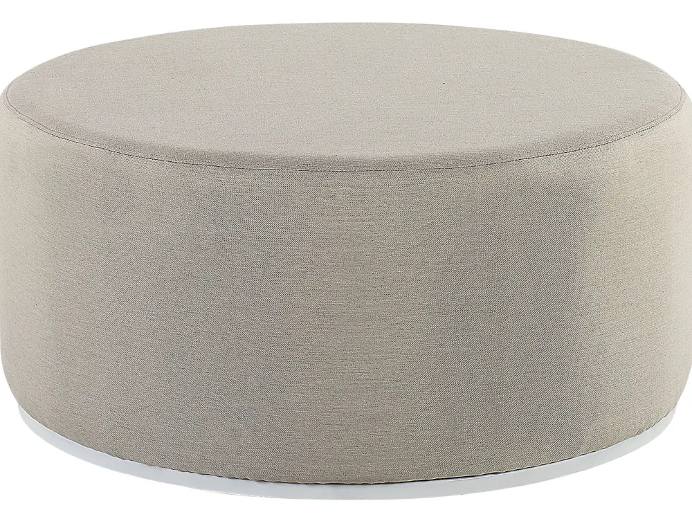 Hot Beliani 4-Istuttava Ulkosohvaryhma Kangas Vaaleanharmaa Fabro