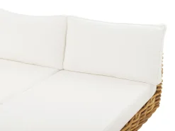 Cheap Beliani 4-Istuttava Ulkosohvaryhma Rottinki Vasenk. Luonnonvari Varallo