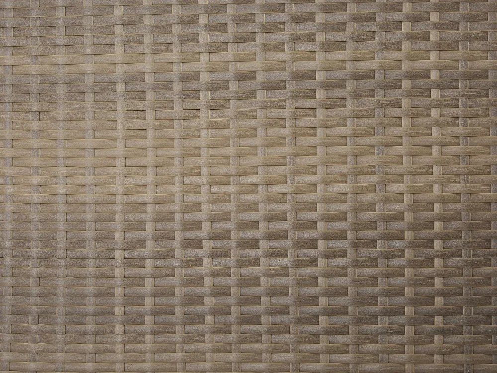 Store Beliani 6-Istuttava Ulkosohvaryhma Polyrottinki Ruskea Belvedere