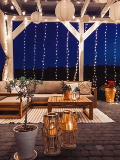 Best Beliani 4-Istuttava Ulkosohvaryhma Akaasia Oikeak. Vaalea Puu Timor