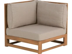 Best Beliani 4-Istuttava Ulkosohvaryhma Akaasia Oikeak. Vaalea Puu Timor