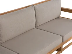 Best Beliani 4-Istuttava Ulkosohvaryhma Akaasia Oikeak. Vaalea Puu Timor