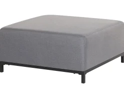 Shop Beliani 5-Istuttava Ulkosohvaryhma Kangas Harmaa/Musta Rovigo