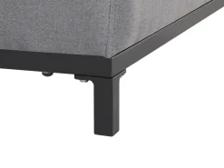 Shop Beliani 5-Istuttava Ulkosohvaryhma Kangas Harmaa/Musta Rovigo