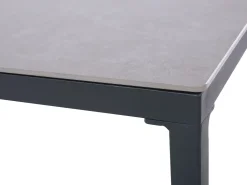 Store Beliani 4-Istuttava Ulkosohvaryhma Alumiini Harmaa Sciacca