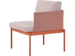 Ulkokalusteet<Beliani 2-Istuttava Ulkosohvaryhma Alumiini Oranssi Terracina