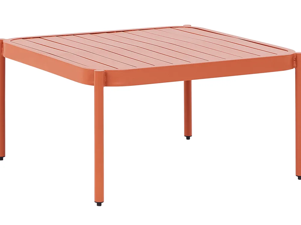 Ulkokalusteet<Beliani 2-Istuttava Ulkosohvaryhma Alumiini Oranssi Terracina