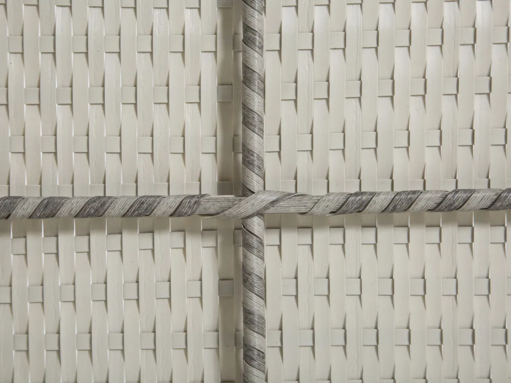 Fashion Beliani 4-Istuttava Ulkosohvaryhma Polyrottinki Tummanharmaa Avola