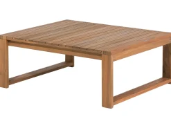 Outlet Beliani 4-Istuttava Ulkosohvaryhma Sertifioitu Akaasia Oikeak. Vaalea Puu Timor