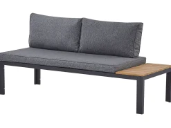 Ulkokalusteet<Beliani 4-Istuttava Ulkosohvaryhma Harmaa/Vaalea Puu Pienza