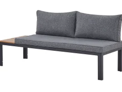 Ulkokalusteet<Beliani 4-Istuttava Ulkosohvaryhma Harmaa/Vaalea Puu Pienza