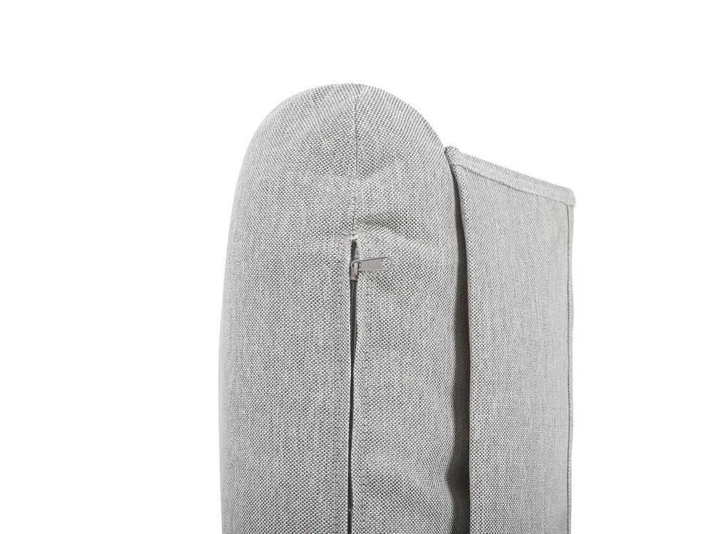 Shop Beliani 2-Istuttava Ulkosohvaryhma Akaasia Vaalea Puu/Harmaa Frascati