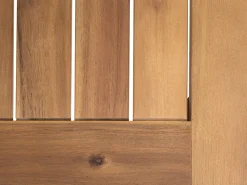 Shop Beliani 2-Istuttava Ulkosohvaryhma Akaasia Vaalea Puu/Harmaa Frascati