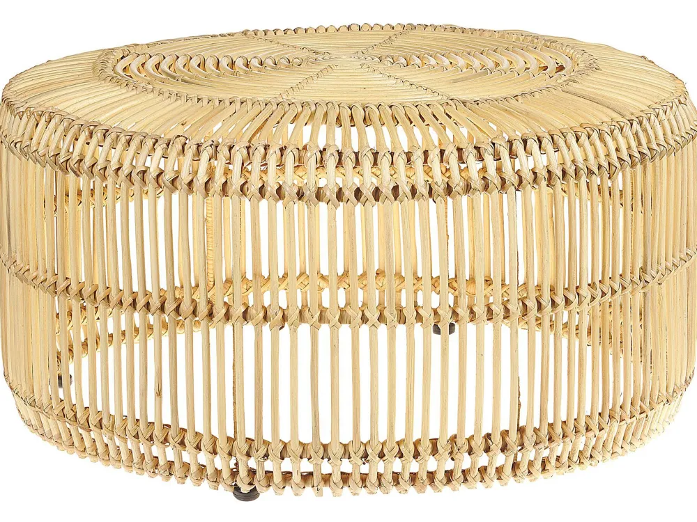 Discount Beliani 4-Istuttava Ulkosohvaryhma Rottinki Luonnonvari Dolcedo/Limni