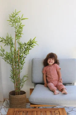 Ulkokalusteet<Beliani 4-Istuttava Ulkosohvaryhma Akaasia Vaalea Puu/Harmaa Frascati