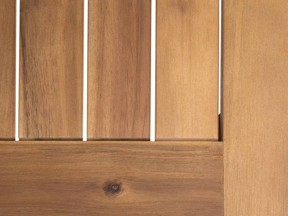 Ulkokalusteet<Beliani 4-Istuttava Ulkosohvaryhma Akaasia Vaalea Puu/Harmaa Frascati