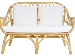 Online Beliani 4-Istuttava Ulkosohvaryhma Rottinki Luonnonvari Sibari