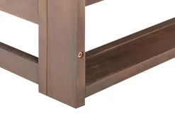 Ulkokalusteet<Beliani 4-Istuttava Ulkosohvaryhma Sertifioitu Akaasia Vasenk. Tumma Puu Timor Ii