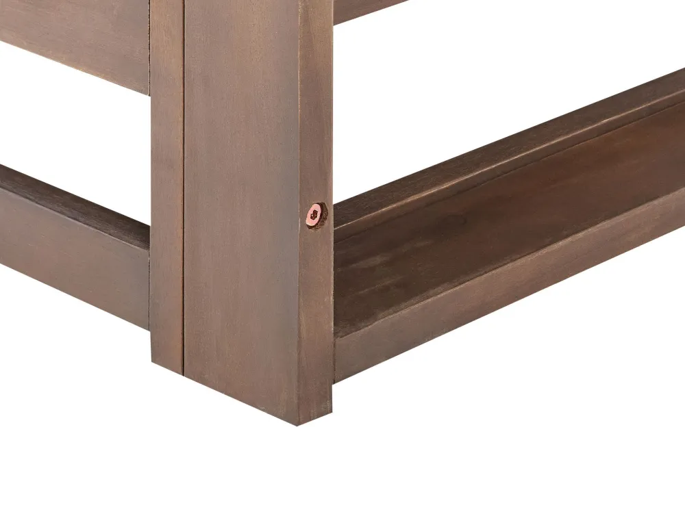 Ulkokalusteet<Beliani 4-Istuttava Ulkosohvaryhma Sertifioitu Akaasia Vasenk. Tumma Puu Timor Ii