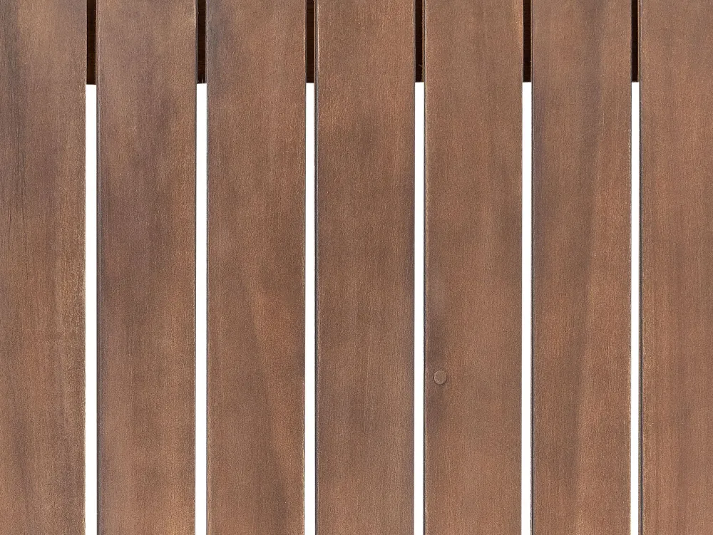 Ulkokalusteet<Beliani 4-Istuttava Ulkosohvaryhma Sertifioitu Akaasia Vasenk. Tumma Puu Timor Ii