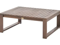 Ulkokalusteet<Beliani 4-Istuttava Ulkosohvaryhma Sertifioitu Akaasia Vasenk. Tumma Puu Timor Ii