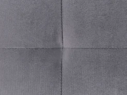 Sohvat<Beliani 4-Istuttava U-Muotoinen Kulmavuodesohva Säilytystilalla Sametti Harmaa Lerum