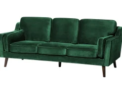 Discount Beliani 3-Istuttava Vihrea Sohva Lokka