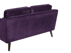 New Beliani 2-Istuttava Violetti Sohva Lokka