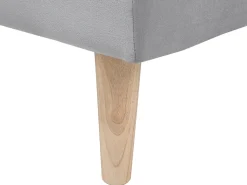 Clearance Beliani 3-Istuttava Vuodesohva Kangas Vaaleanharmaa Siljan