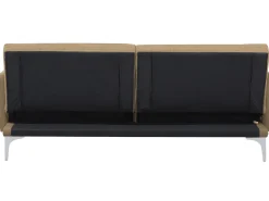 Best Beliani 3-Istuttava Vuodesohva Kangas Beige Lucan