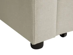 Sohvat<Beliani 3-Istuttava Vuodesohva Kangas Beige Glomma