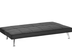 Discount Beliani 3-Istuttava Vuodesohva Kangas Harmaa Hasle