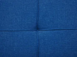 Cheap Beliani 3-Istuttava Vuodesohva Kangas Laivastonsininen Ronne