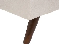 Best Beliani 3-Istuttava Vuodesohva Kangas Beige Ronne