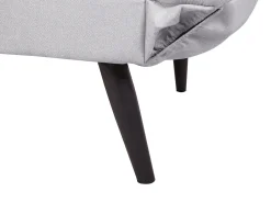 Sohvat<Beliani 2-Istuttava Vuodesohva Kangas Vaaleanharmaa Brekke