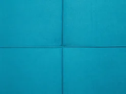 Sohvat<Beliani 3-Istuttava Vuodesohva Kangas Sininen Hasle