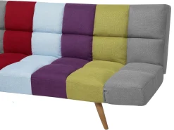 Cheap Beliani 3-Istuttava Vuodesohva Kangas Monivarinen Ingaro