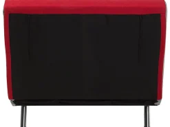 Sohvat<Beliani 1-Istuttava Vuodesohva Kangas Punainen Farris