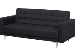 Outlet Beliani 3-Istuttava Vuodesohva Kangas Grafiitinharmaa Aberdeen