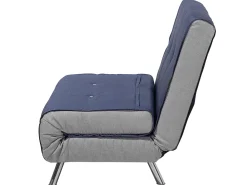 Outlet Beliani 1-Istuttava Vuodesohva Kangas Tummansininen Farris